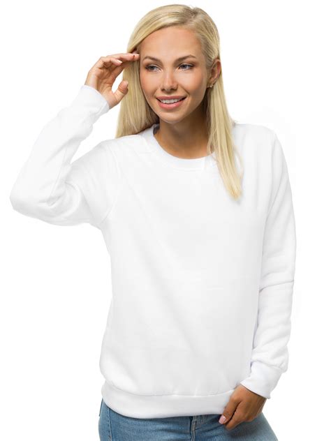 Damen Weiß Sweatshirts 